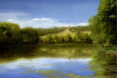 “Afternoon on Olana Pond”