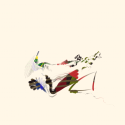 Alpha Lock, 10 abstract multi-colored
