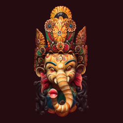 Ganesh Carving at Lynn and Dan’s