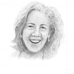 Deb Koffman, graphite on paper